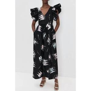 NEW BUSAYO feola maxi dress in black multi